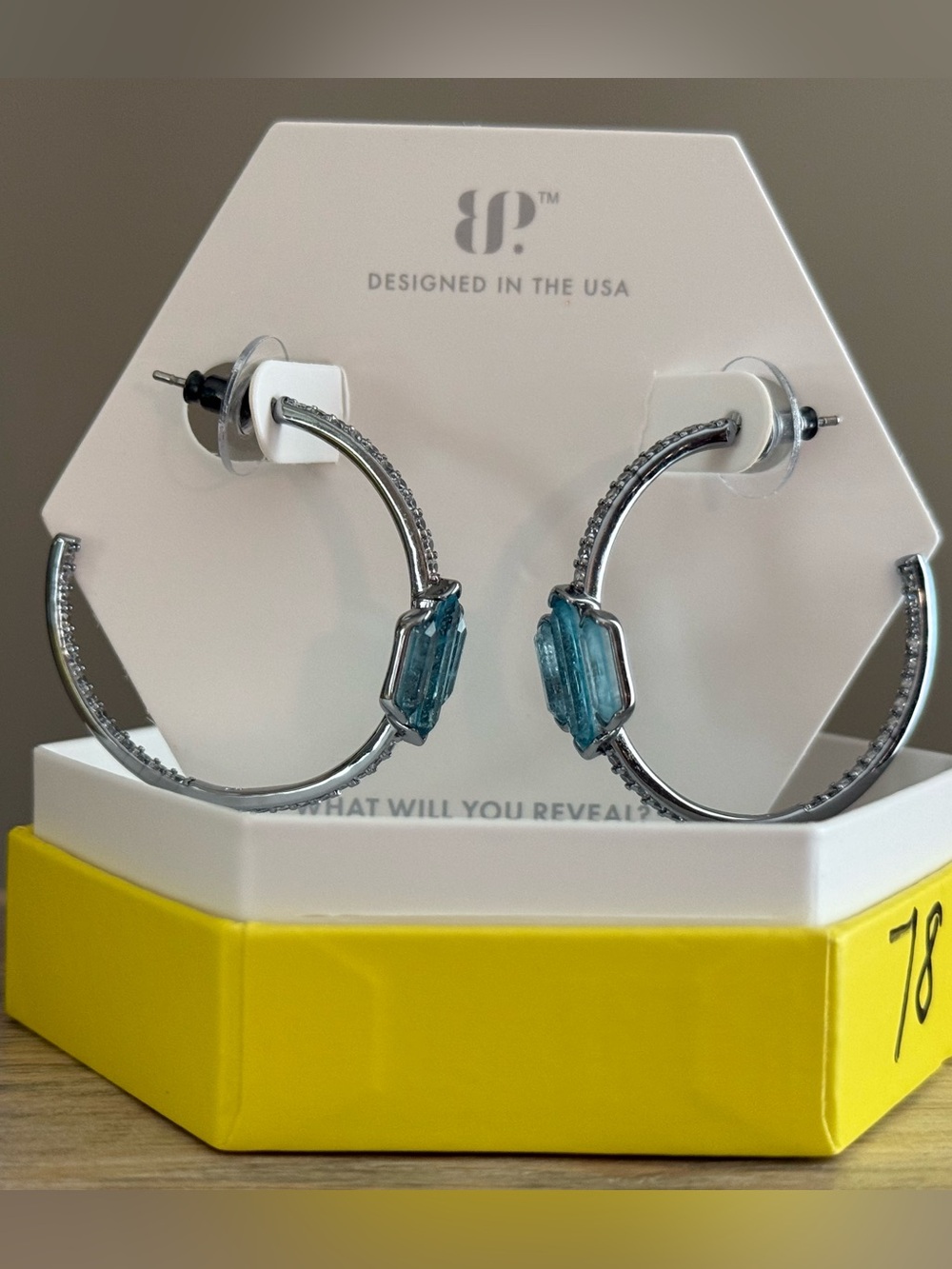 Bomb Party OG Earrings “The Eiffel” Brand New! #78